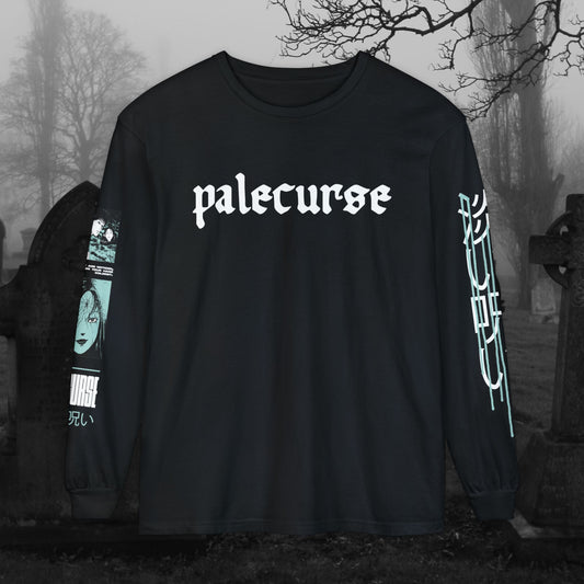 Original Blue Bleeding Girl Long Sleeve