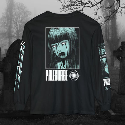 Original Blue Bleeding Girl Long Sleeve